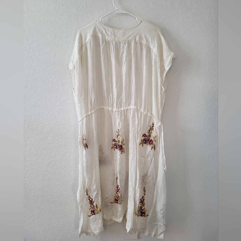 Johnny Was Love Dress Embroidered - Picture 5 of 5